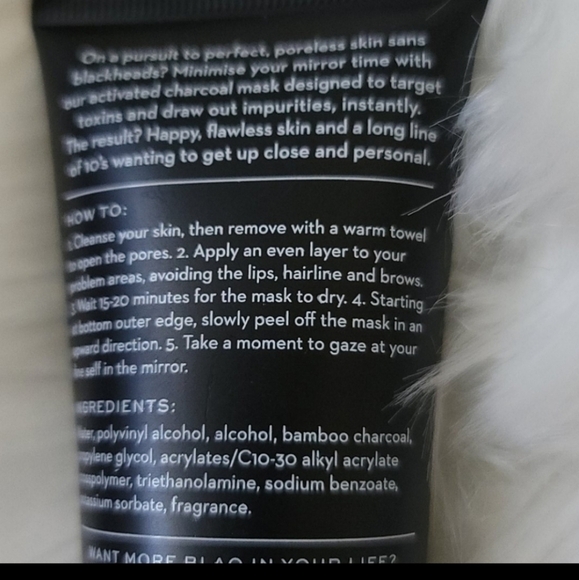 Blaq activated charcoal mask NEW - Picture 3 of 5